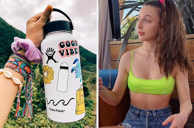 Cover Your Hydro Flask In Stickers And We'll Accurately Tell You The Year You Were Born