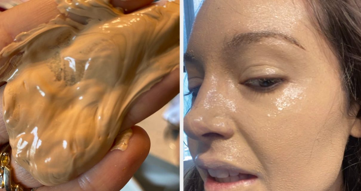 You Need About 15 Pumps Of Foundation For The SPF In It To Be Effective, So I Put That Much On My Face And Here's What Happened